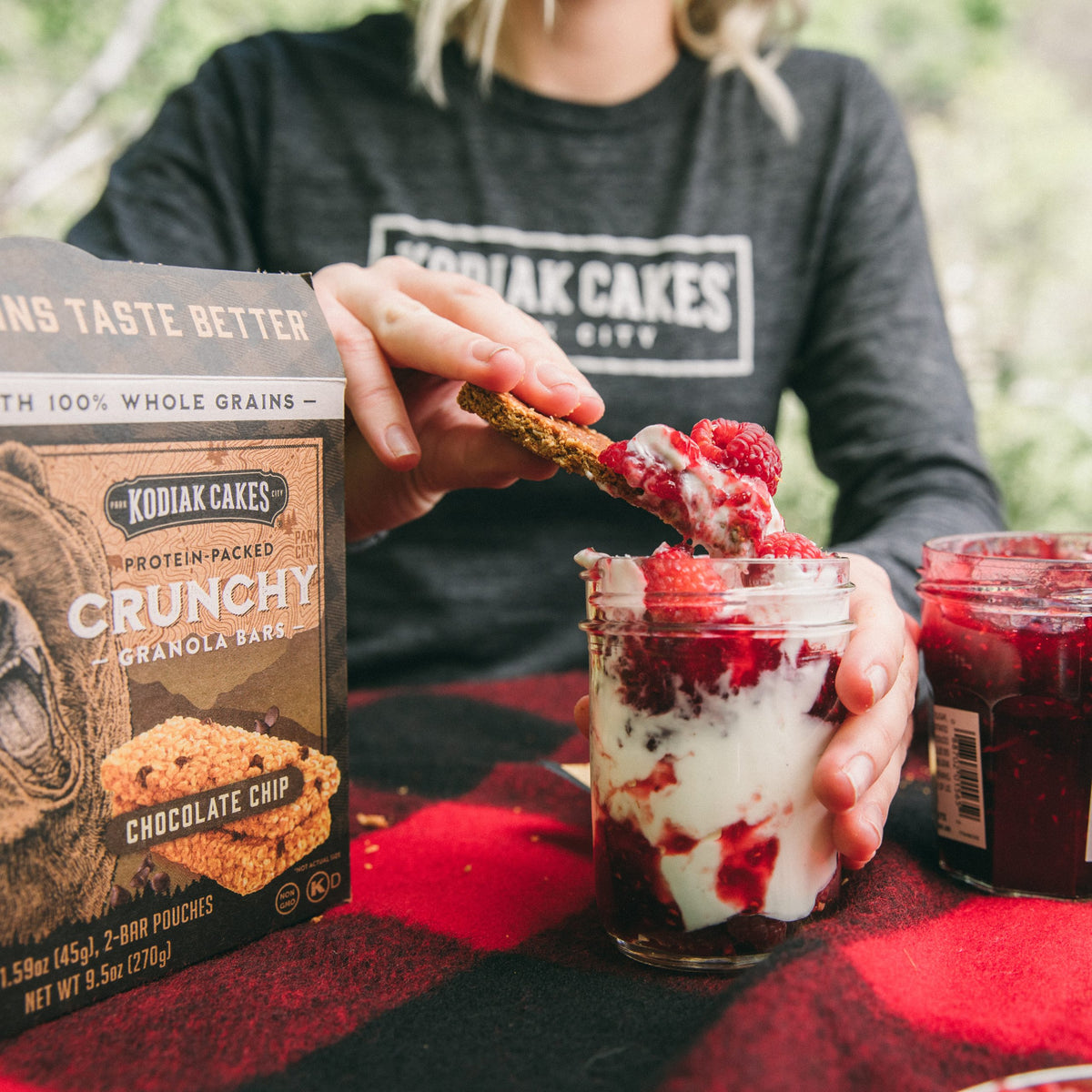 Yogurt Dipped Granola Bars Kodiak