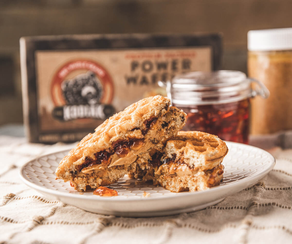 Waffle PB & J – A Wholesome Twist On A Classic | Kodiak®