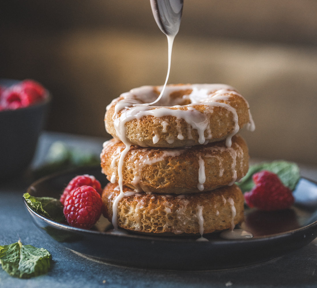 Baked Vanilla Donuts | Kodiak Cakes