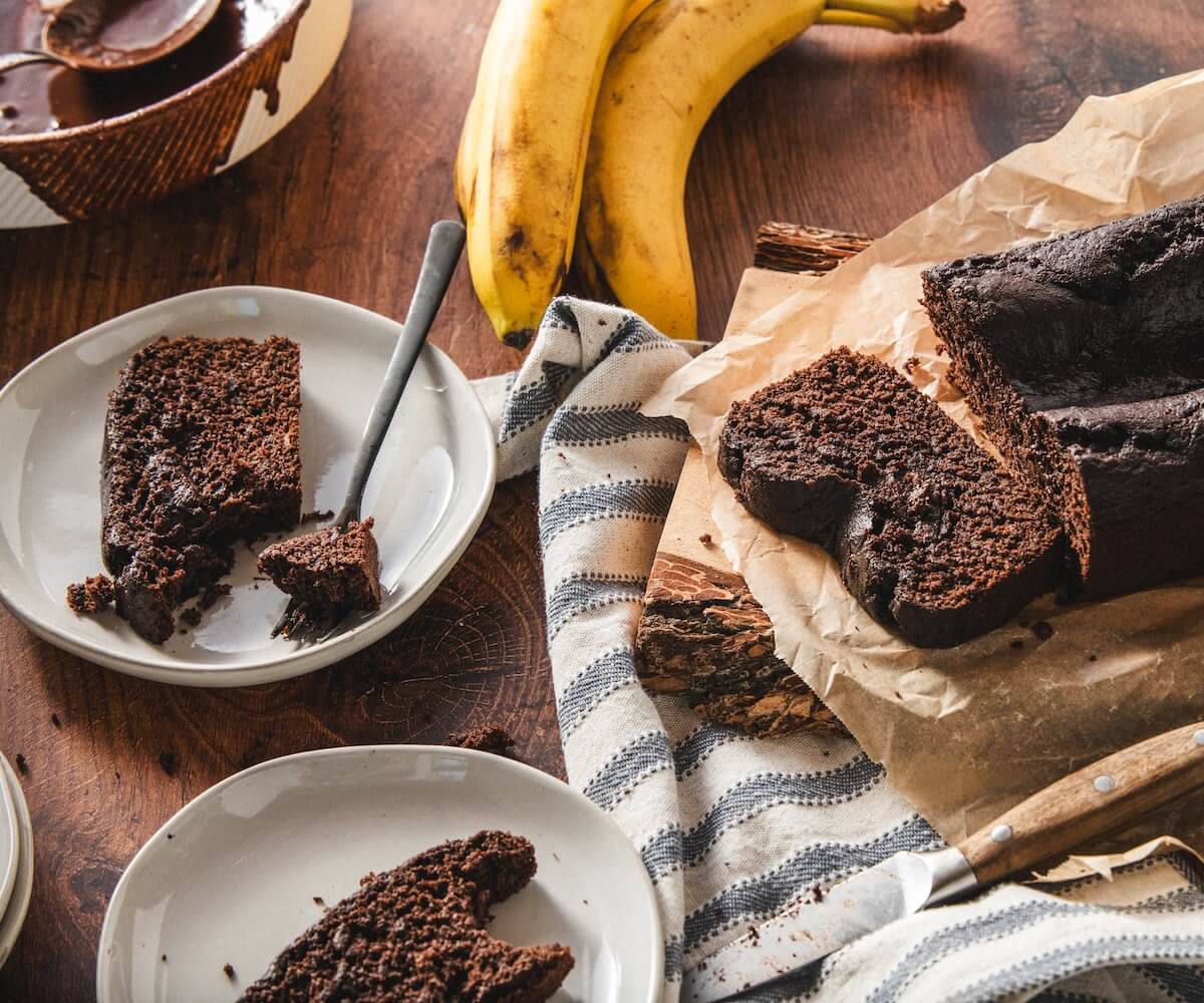 Dark Chocolate Banana Bread | Kodiak®logo--youtubelogo--youtube