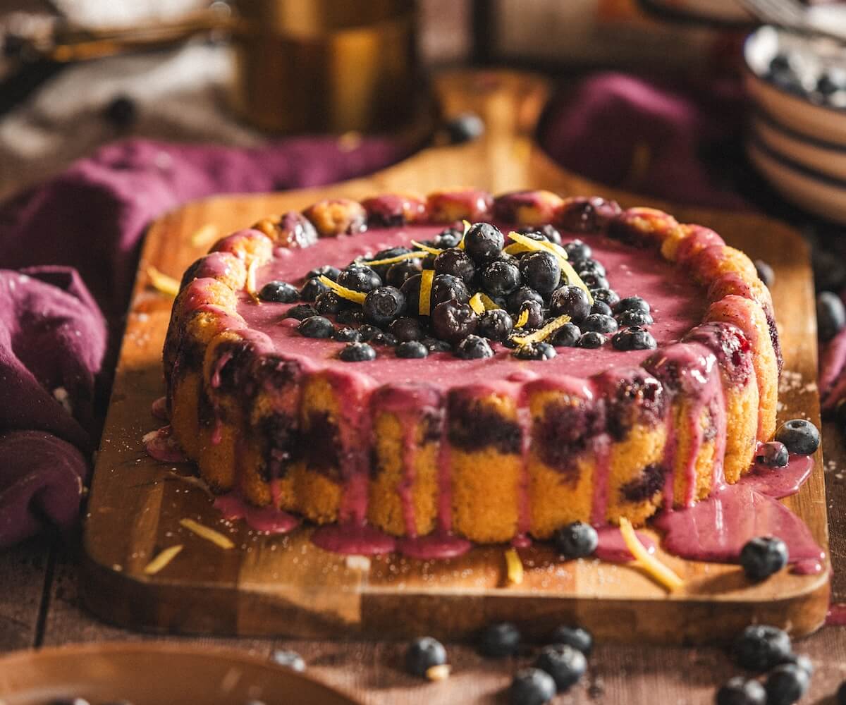 Blueberry Flapjack Bundt Cake | Kodiak®