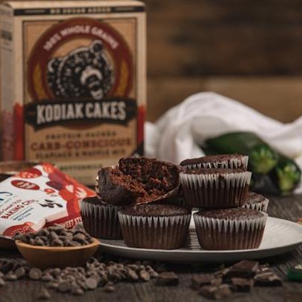 Carb Conscious Zucchini Muffins Kodiak