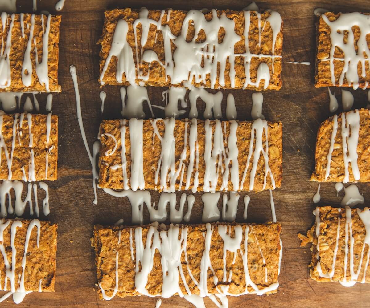 Butternut Squash Oatmeal Bars | Kodiak®