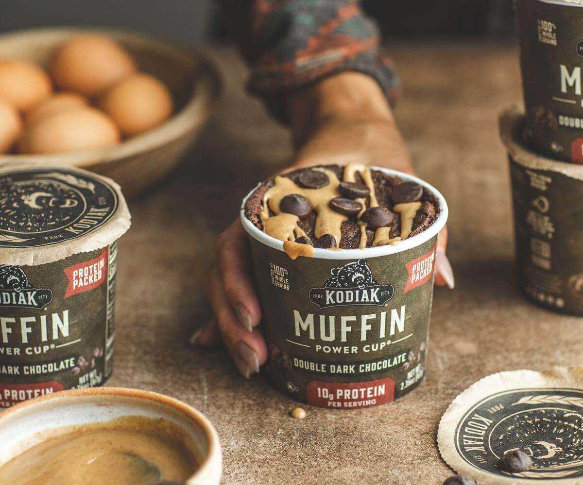 Chocolate Peanut Butter Mug Cake Kodiak®