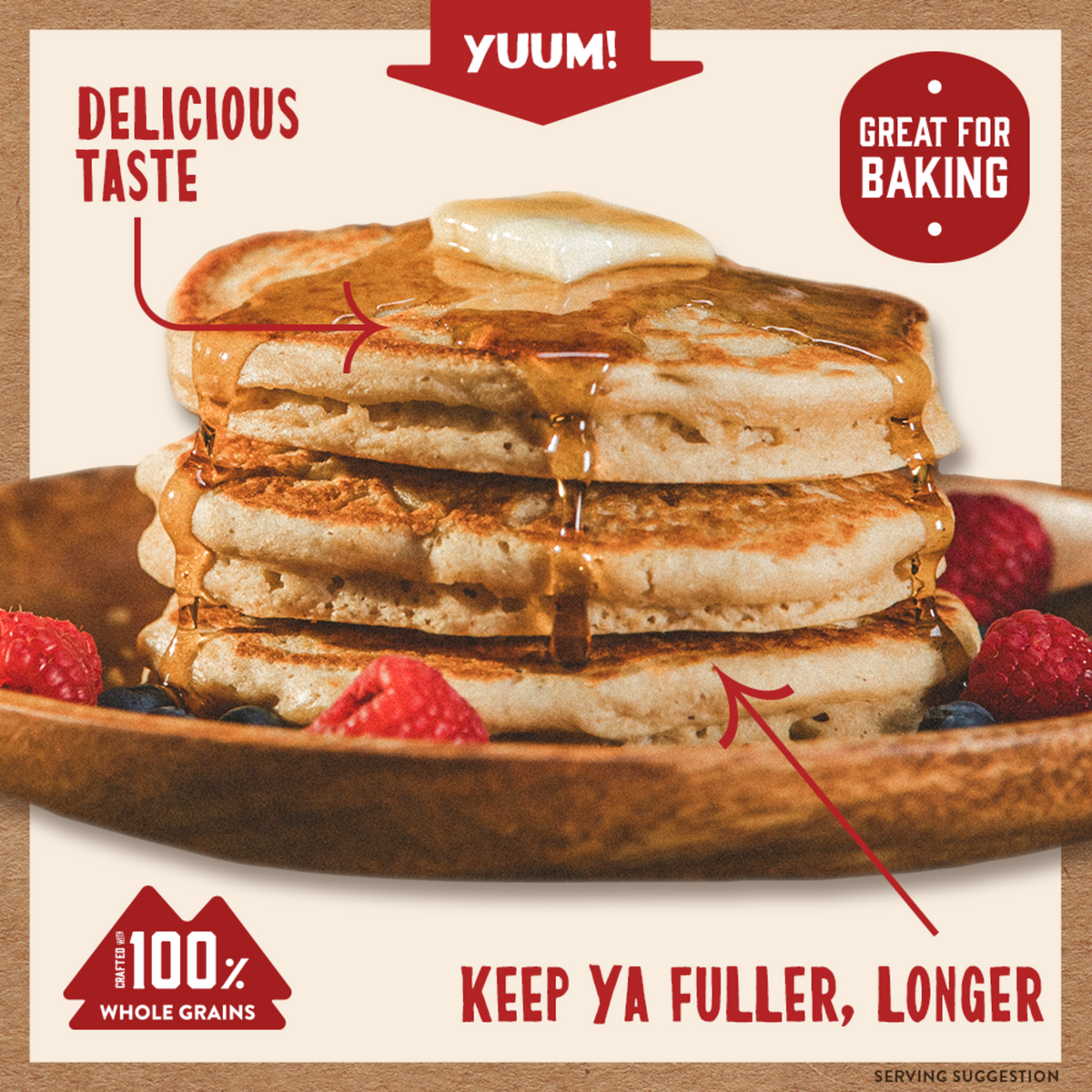 Buttermilk & Honey Frontier Flapjack & Waffle Mix | Kodiak®