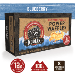 Blueberry Power Waffles