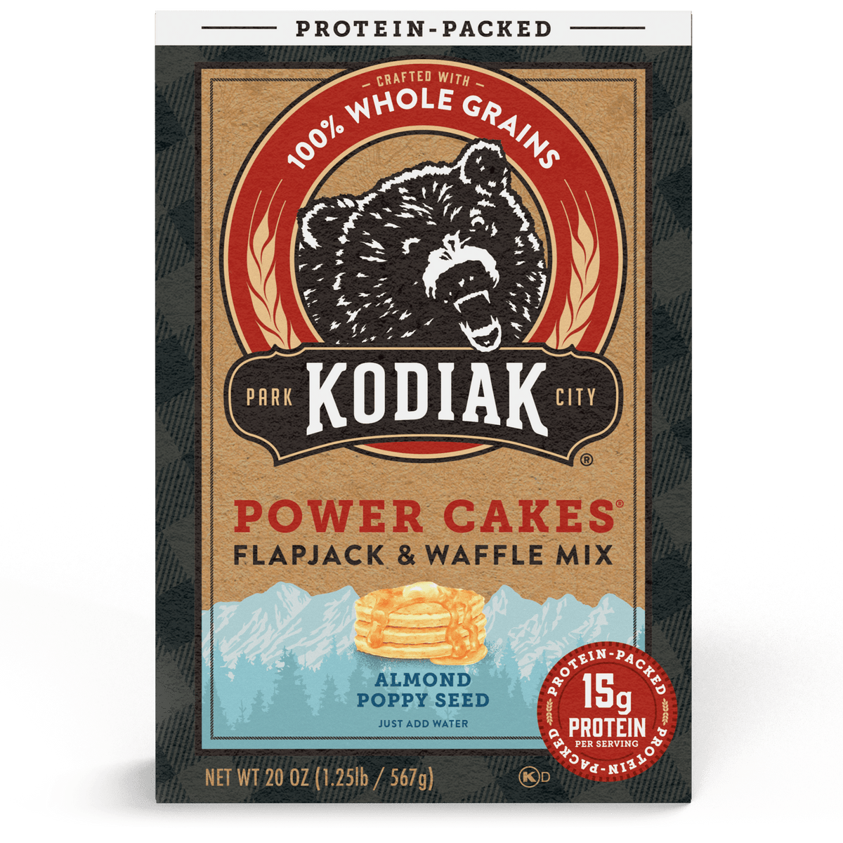Almond Poppyseed Power Cakes Mix Delicious Flavors From Kodiak®