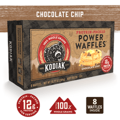 Chocolate Chip Power Waffles