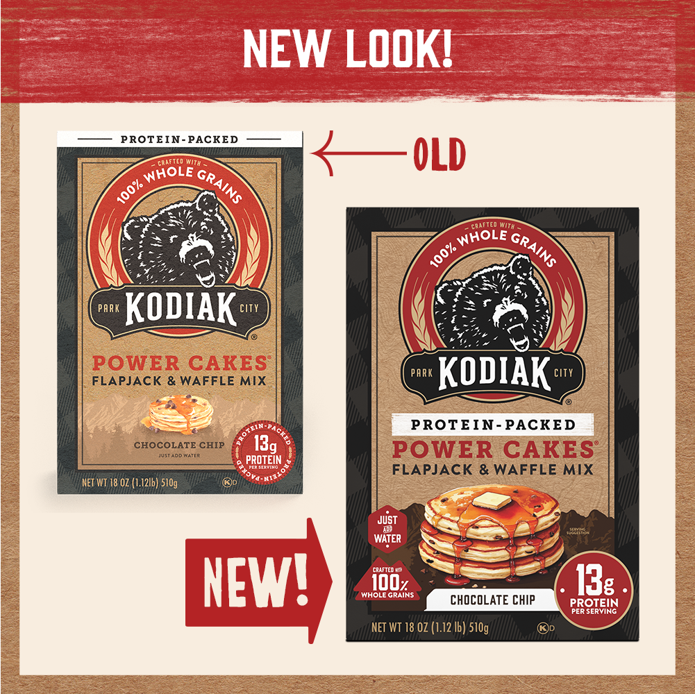 Chocolate Chip Power Cakes Flapjack & Waffle Mix | Kodiak®
