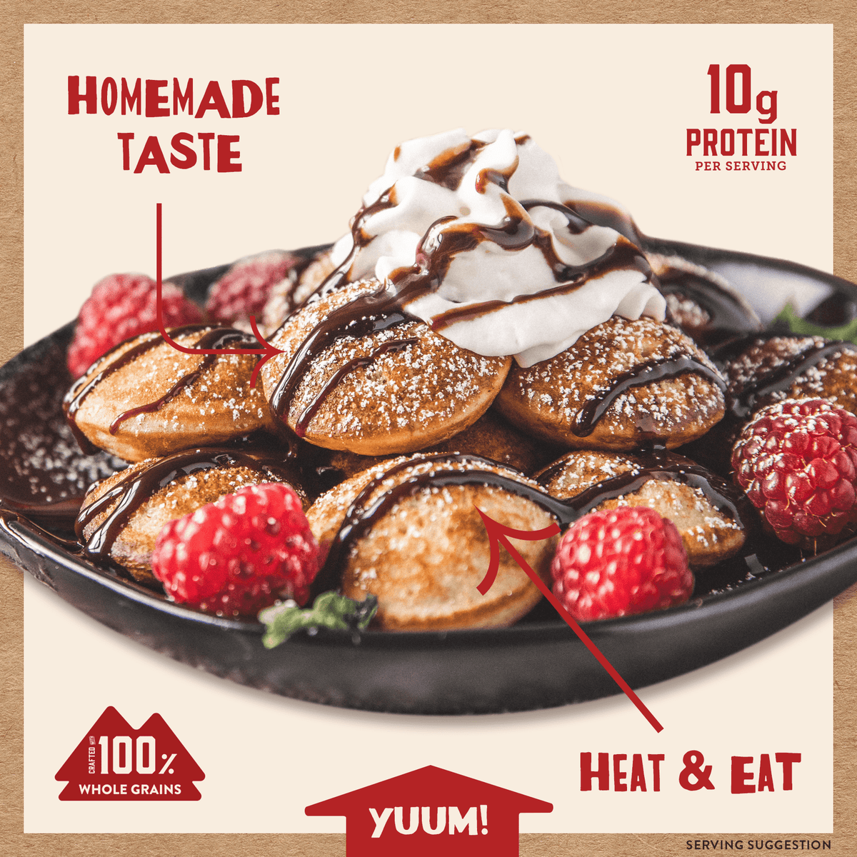 Kodiak Waffle Buttermilk & Vanilla Thick and Fluffy Kodiak®