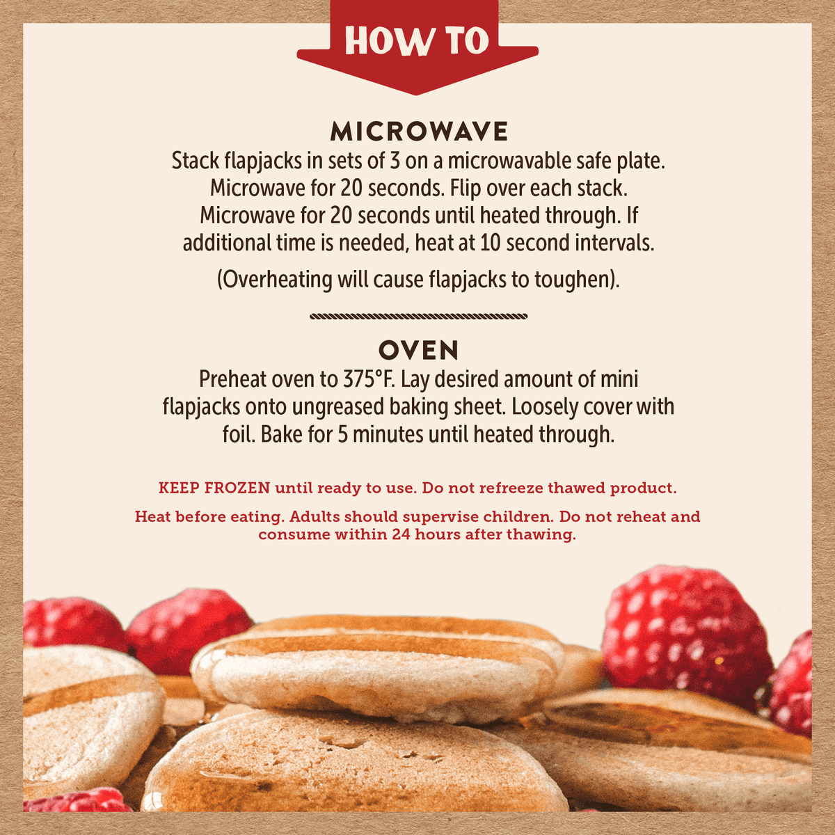 Kodiak Kids Original Waffles 6 ct. Kodiak®