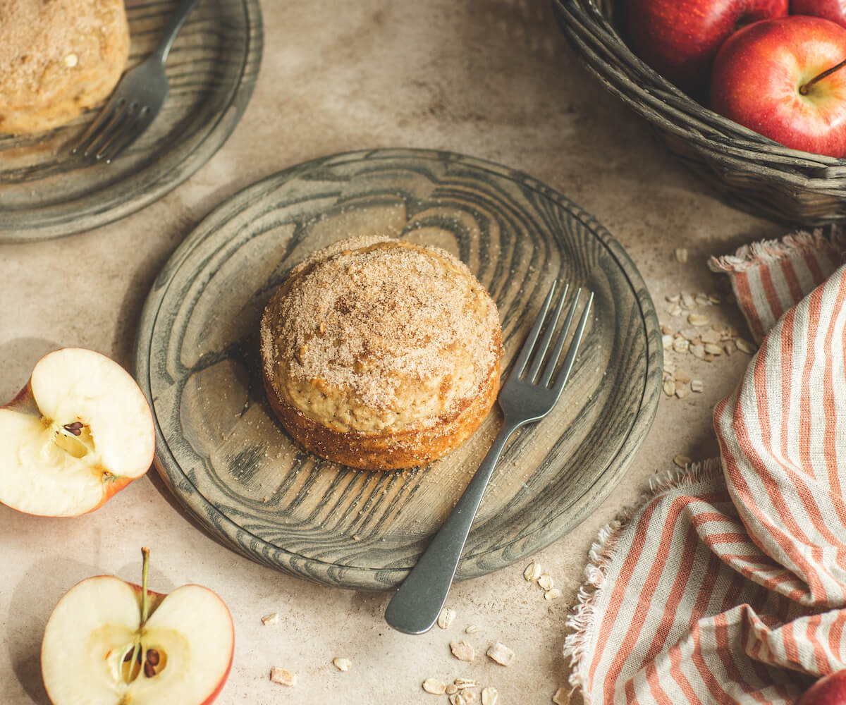Single Serve Apple Cinnamon Cake