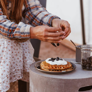 Lemon Ricotta Waffles
