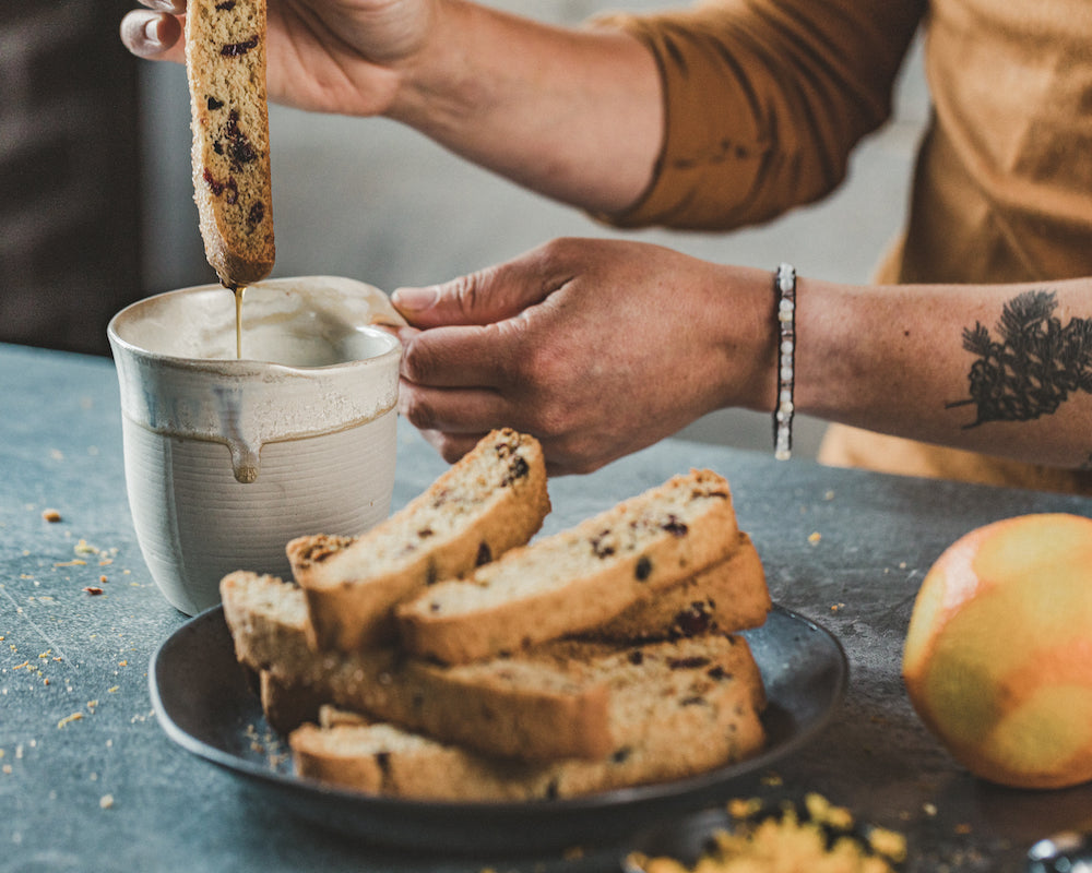 Cranberry Orange Biscotti 