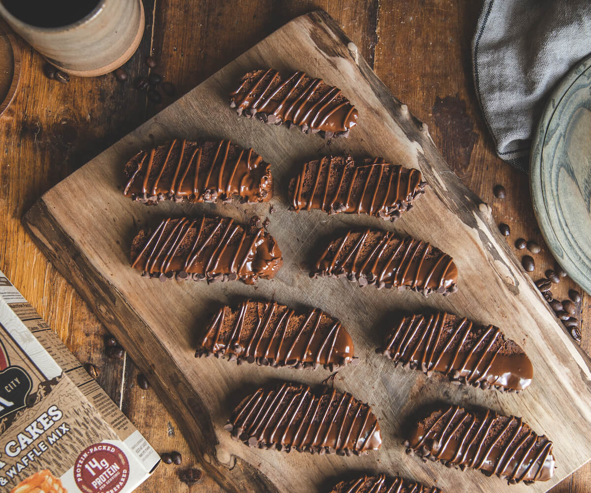 Chocolate Coffee Biscotti Recipe Easy | Kodiak®