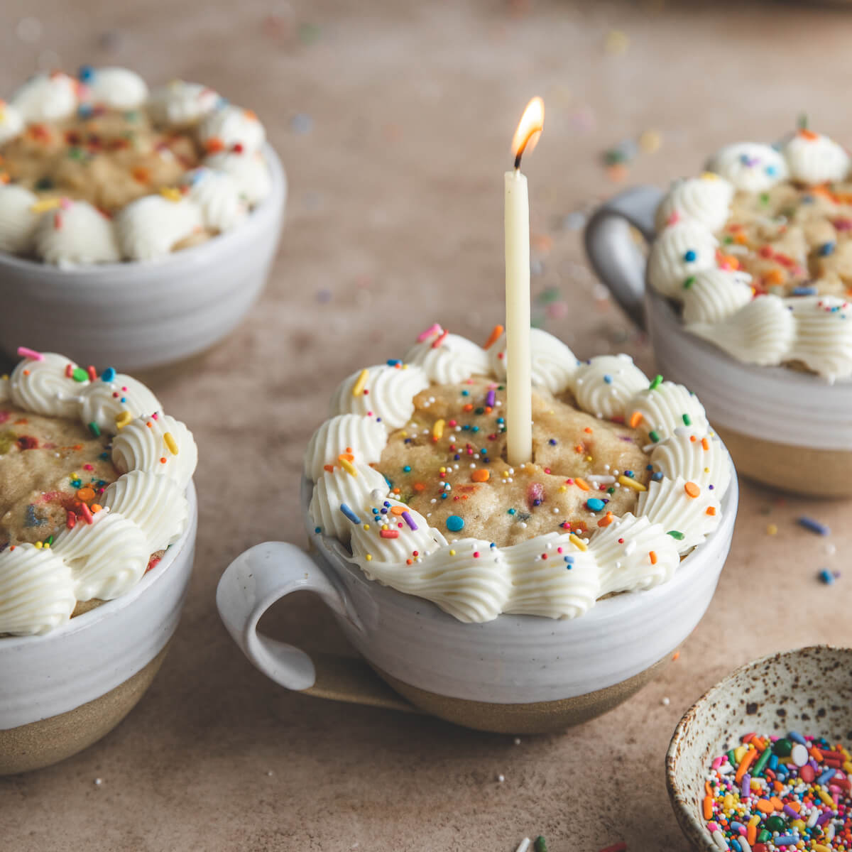 Birthday Party Mug Cake Recipe