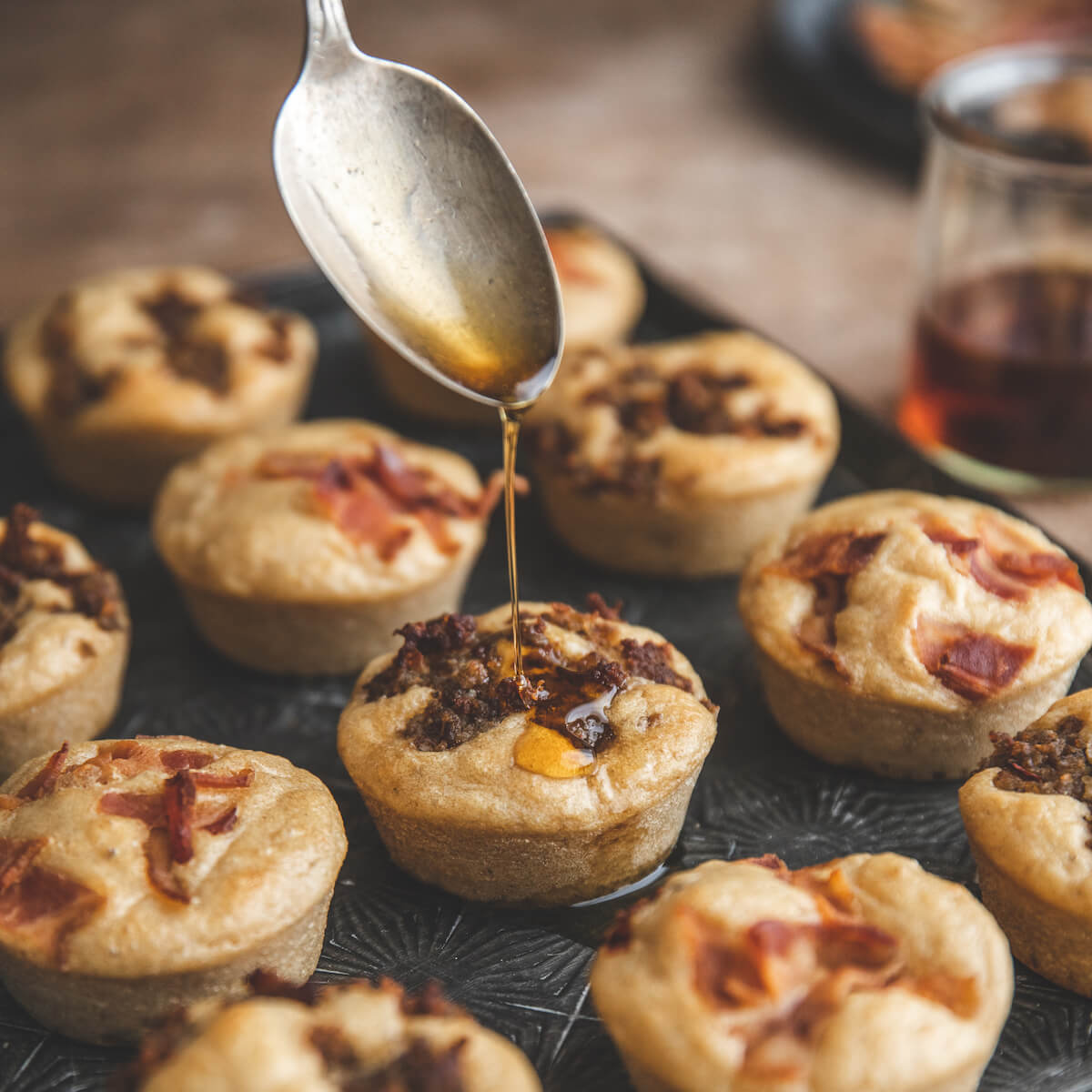 Sausage Pancake Muffins