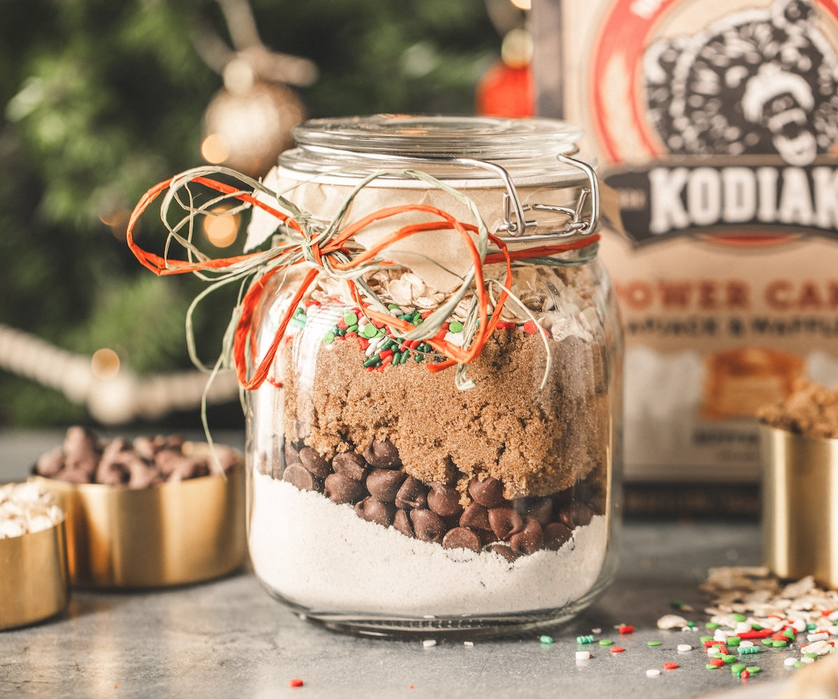holiday chocolate chip cookie jar