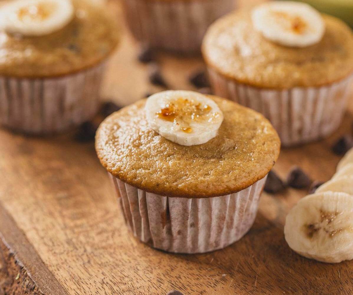Banana Chocolate Chip Muffins