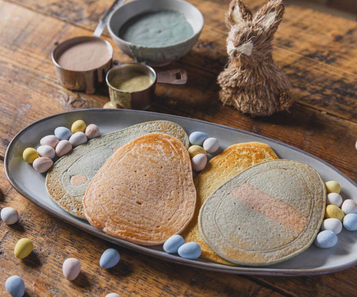 Easter Egg Pancakes