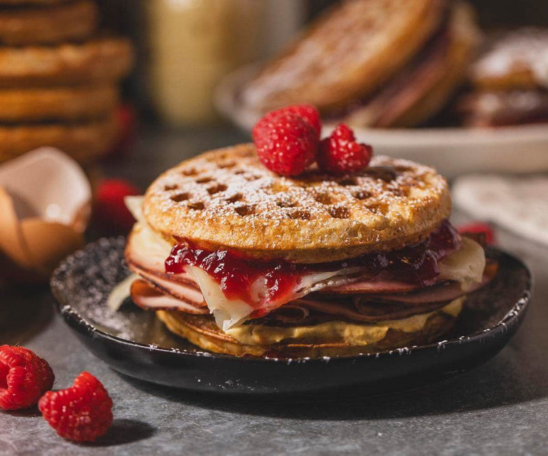 Monte Cristo Waffle Sandwich
