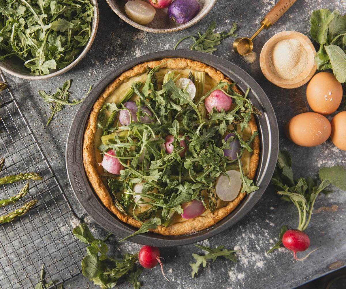 Veggie & Cheese Tart