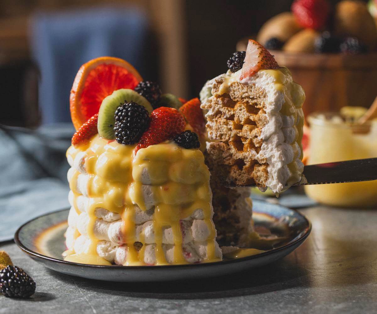 Waffle Cake