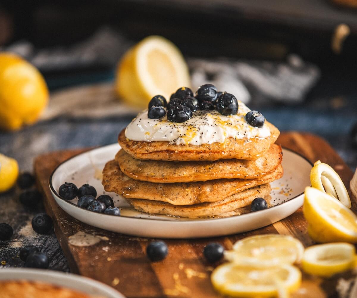 Lemon Poppy Flapjacks | Kodiak