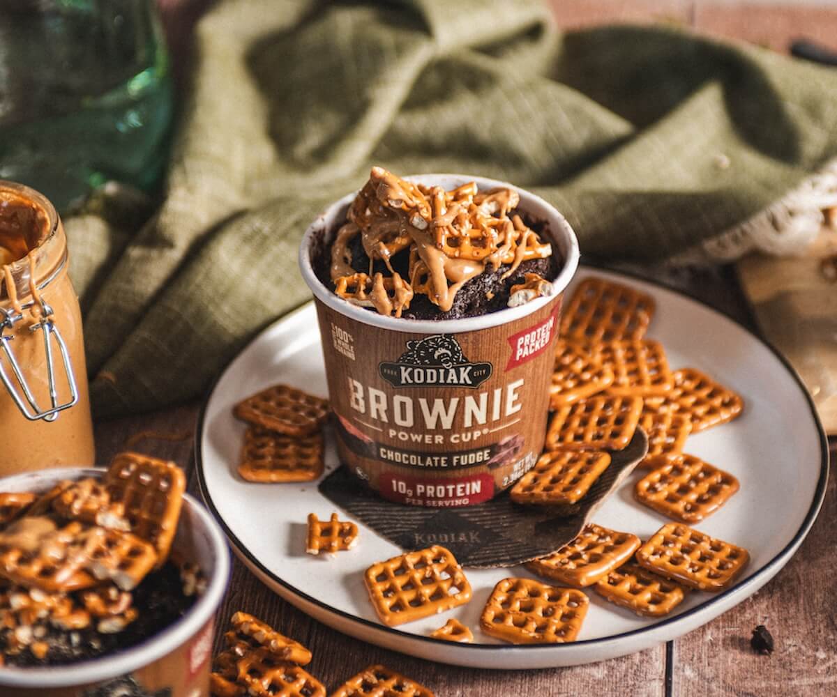 Sweet & Salty Brownie Cup