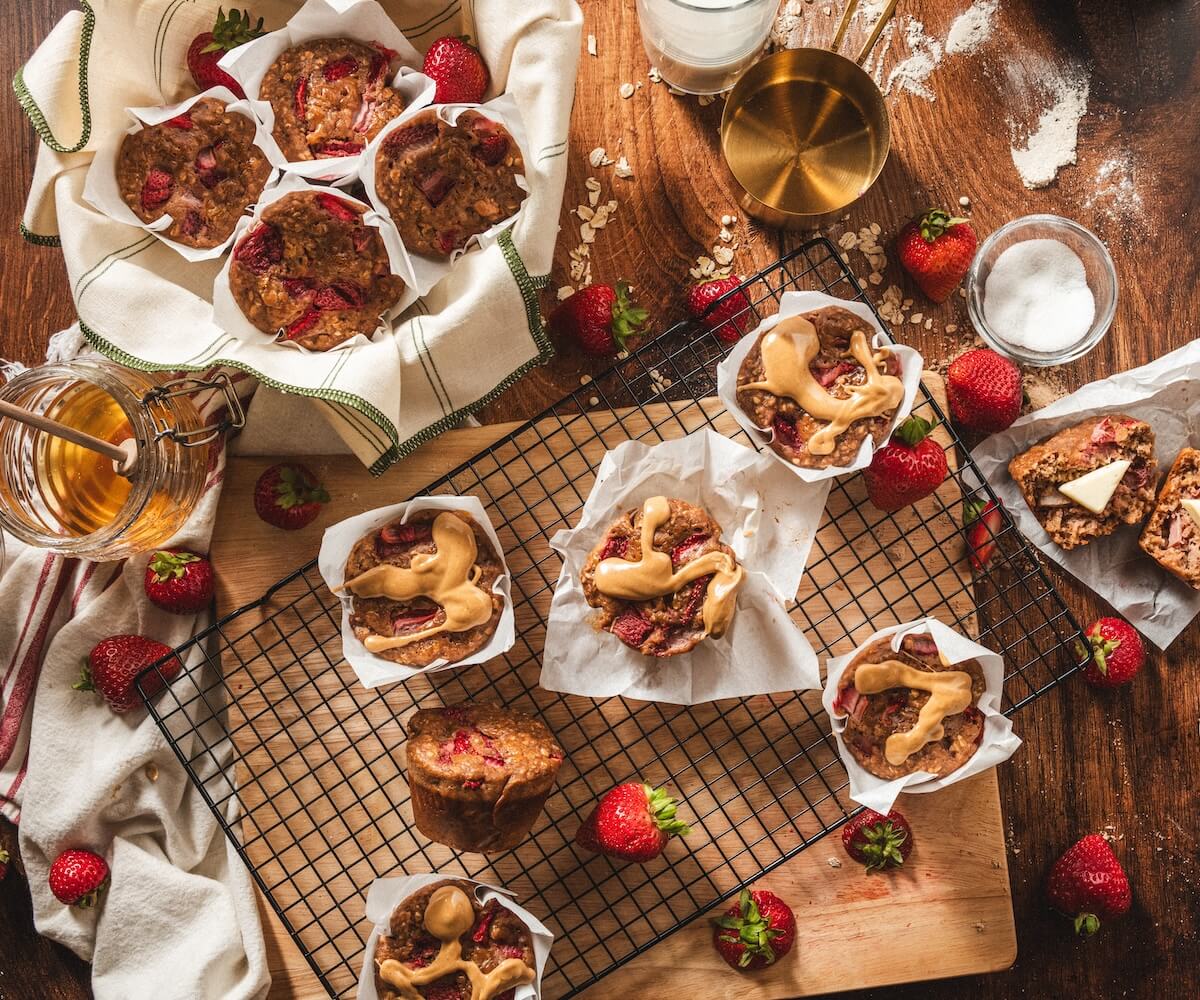 PB & J Muffins