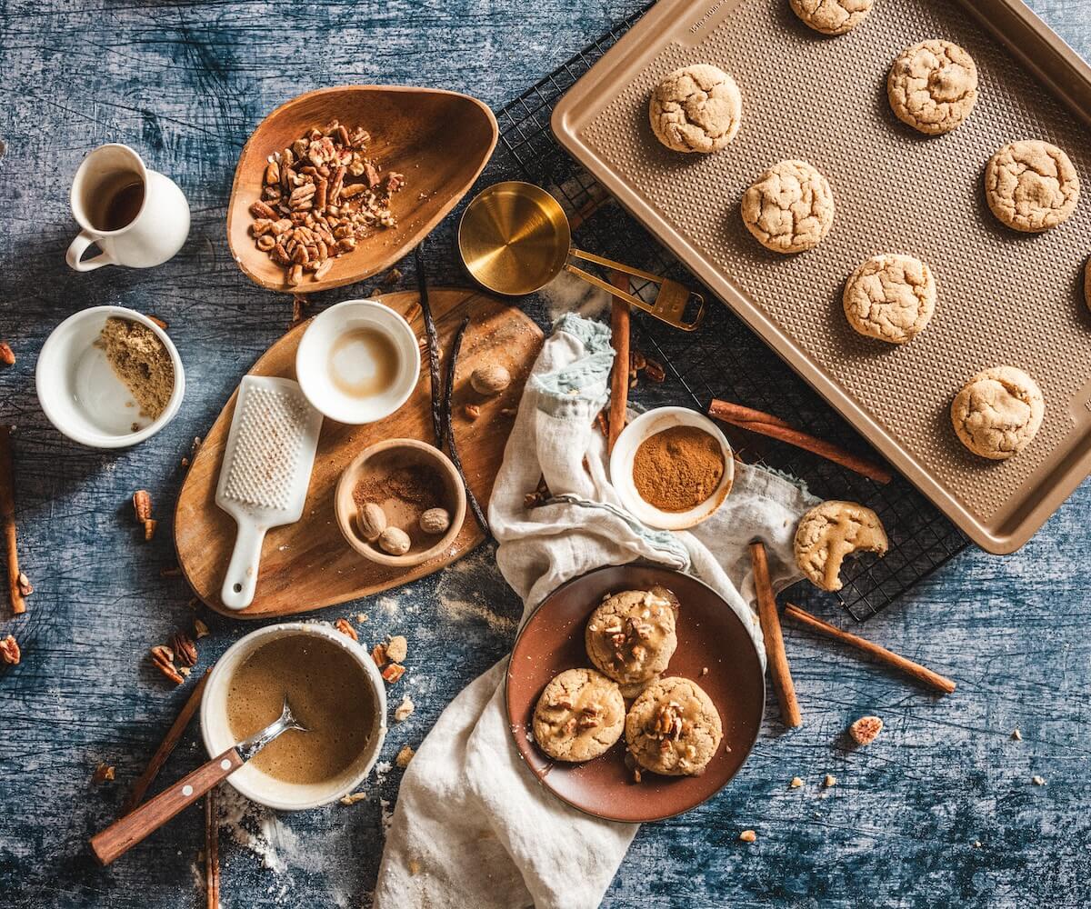 Maple Nut Flapjack Cookies