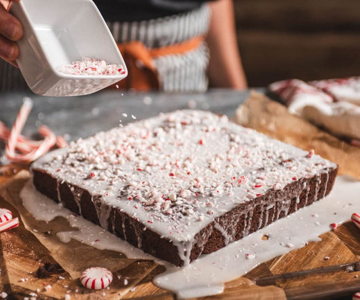 Peppermint Fudge Brownies