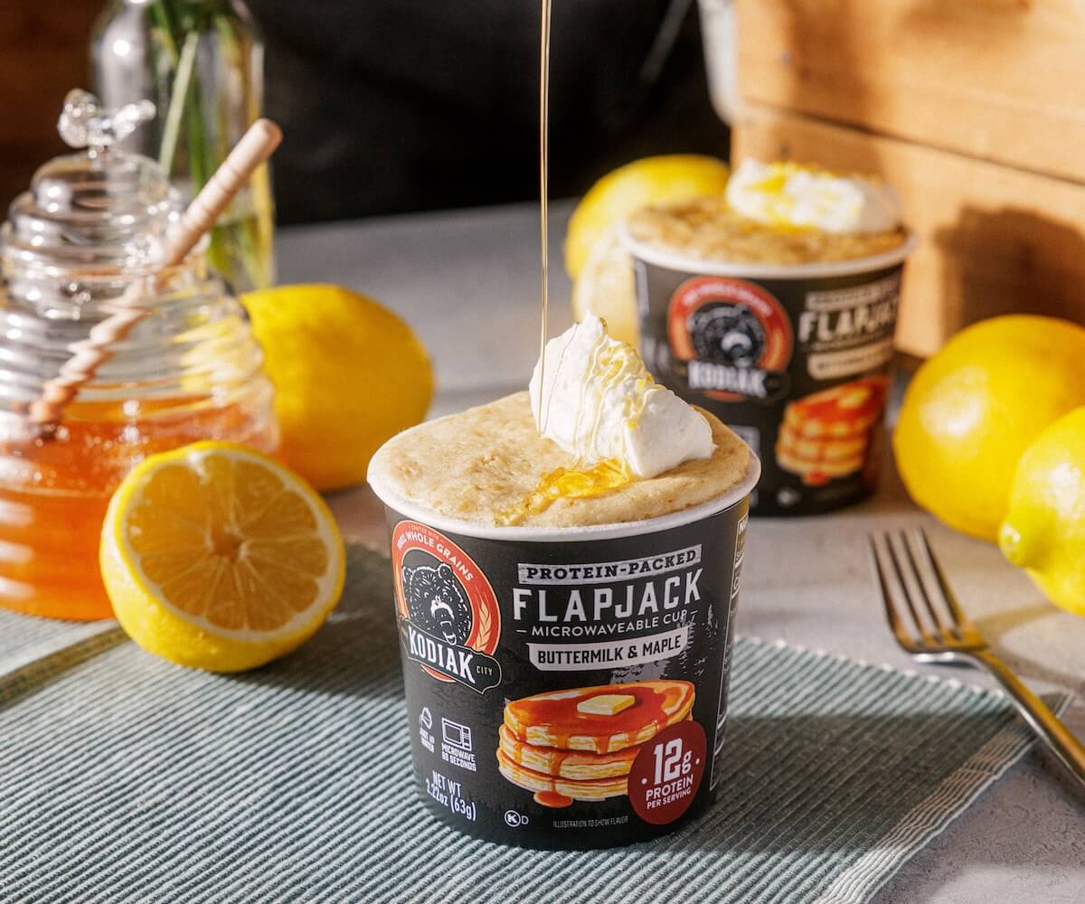 Single-serve Lemon Ricotta Flapjack Cup | Kodiak®