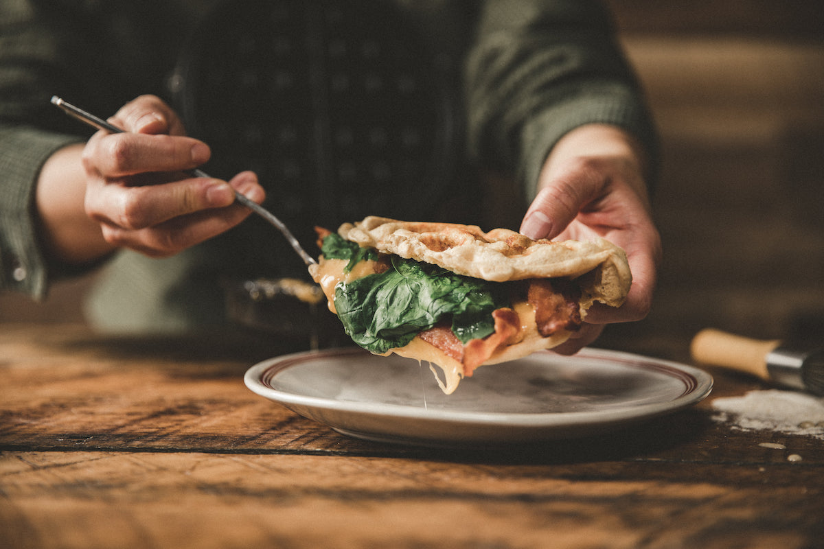 Grilled Cheese Waffle Sandwich