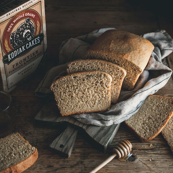 Whole Wheat Buttermilk Bread with Your KitchenAid Mixer 