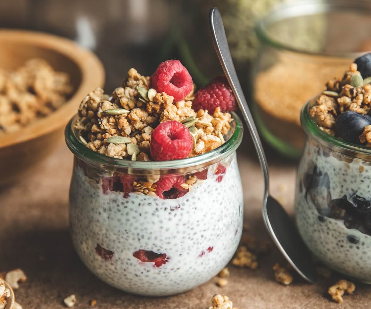 Berry Chia Pudding