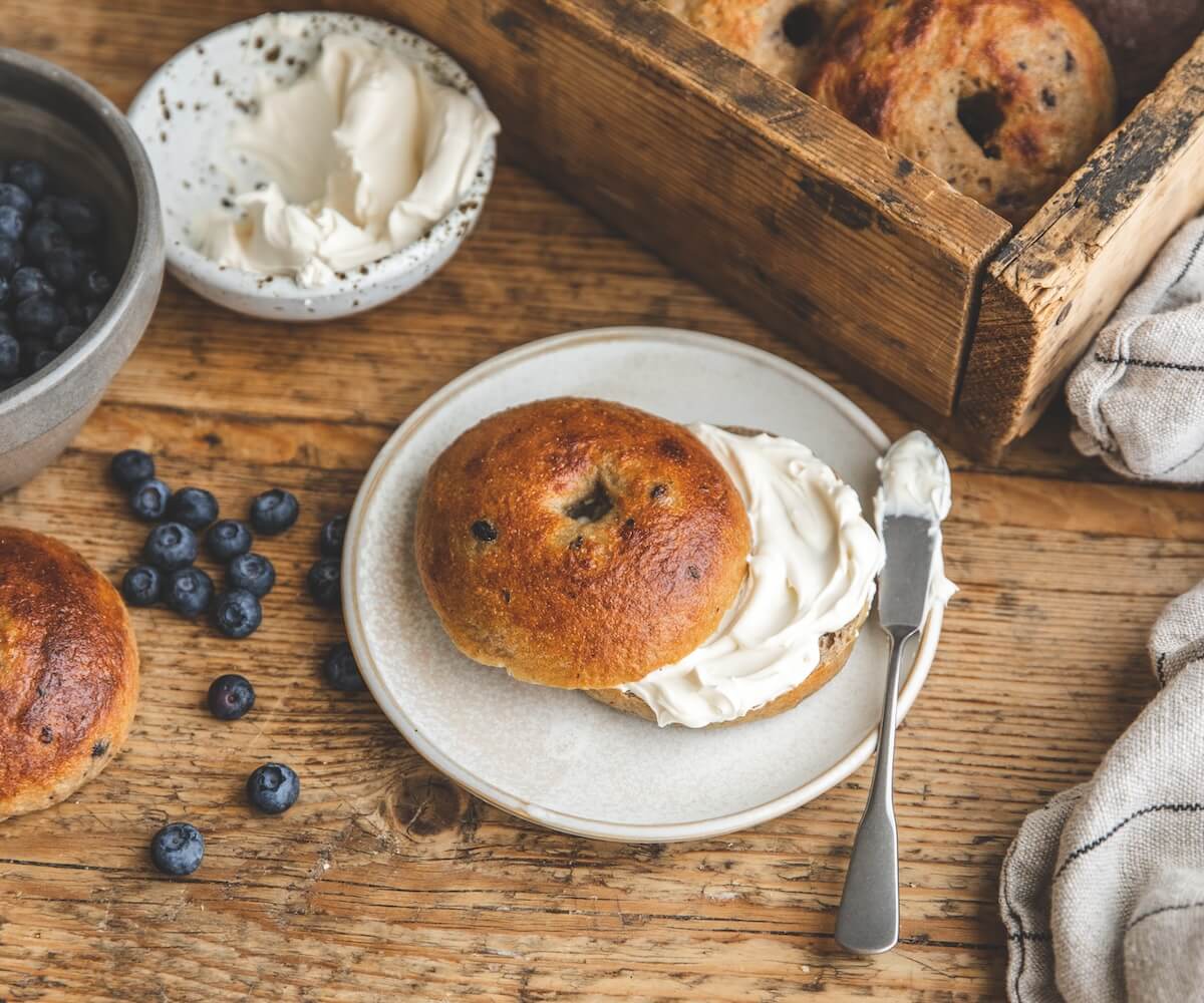 blueberry bagels recipe