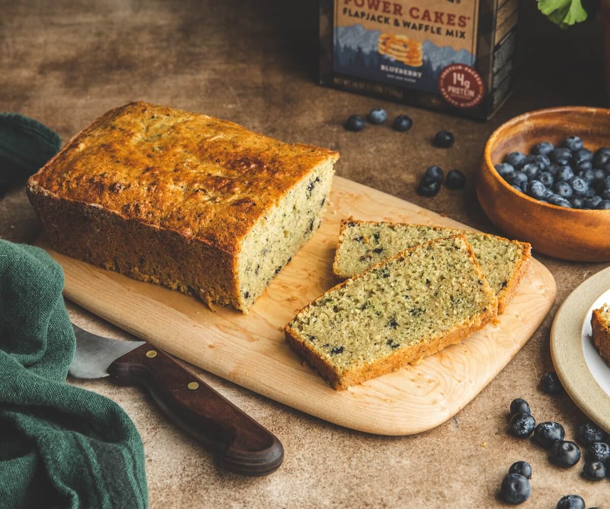 Blueberry Zucchini Bread