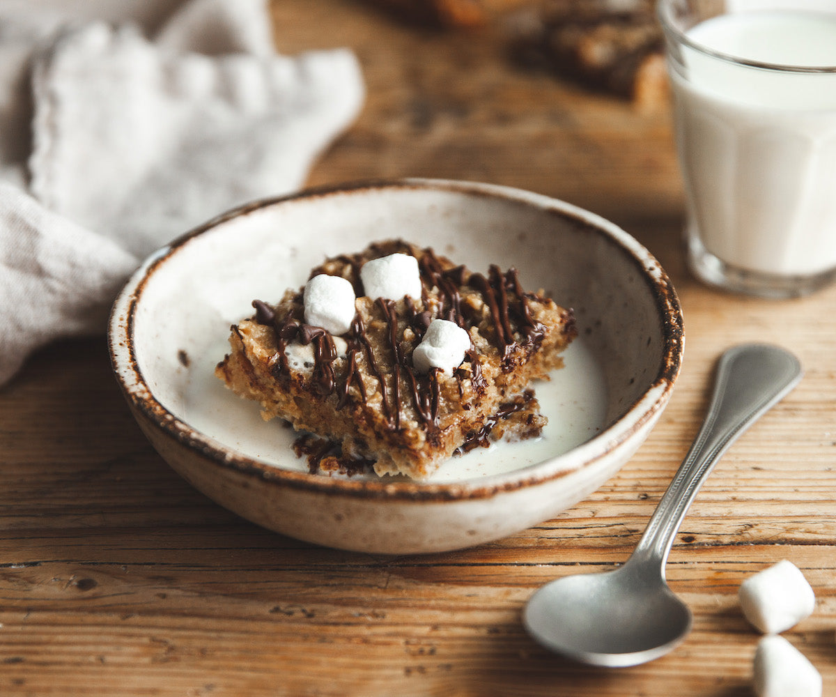 S'mores Baked Oatmeal