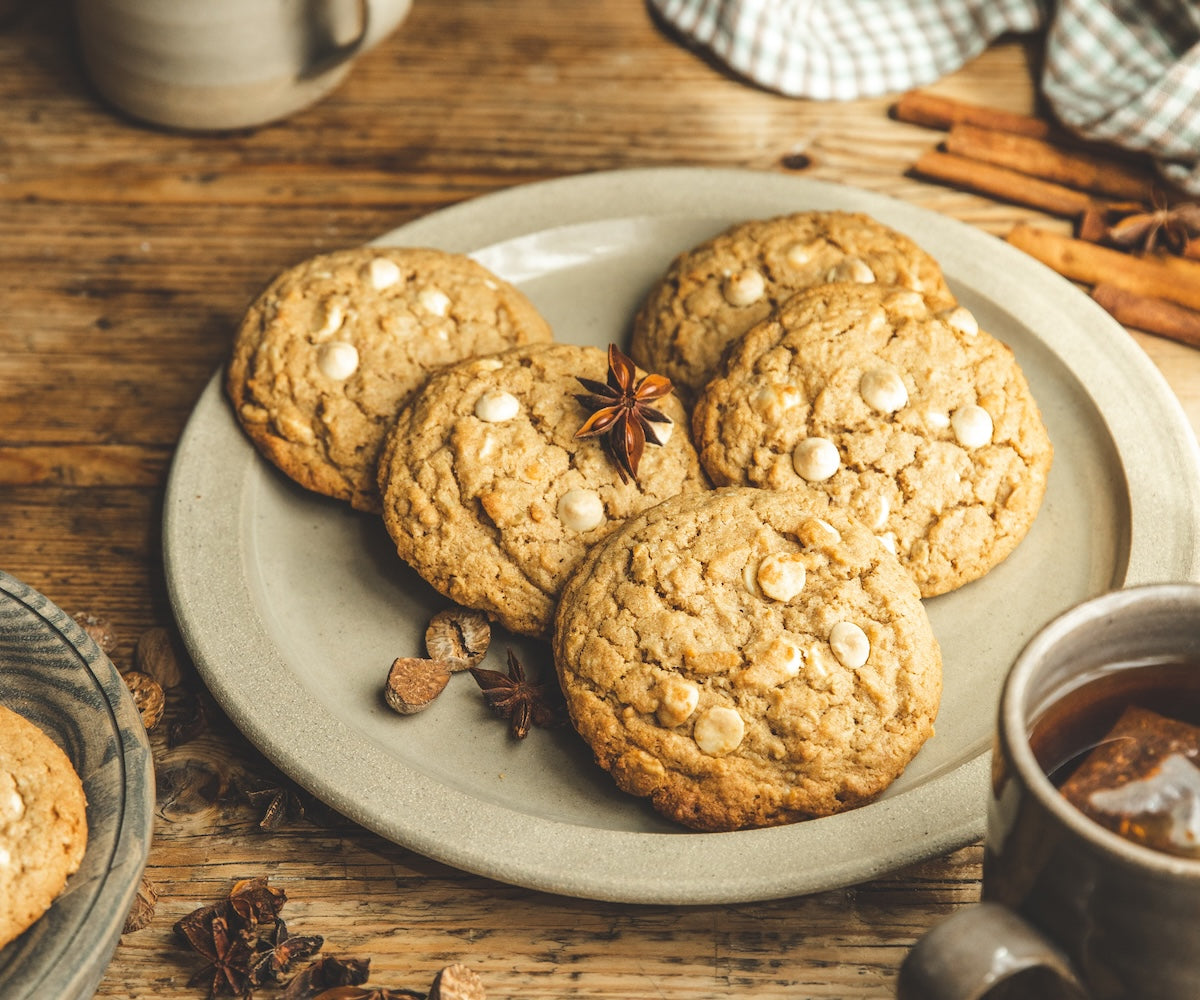 Chai Oatmeal Cookies