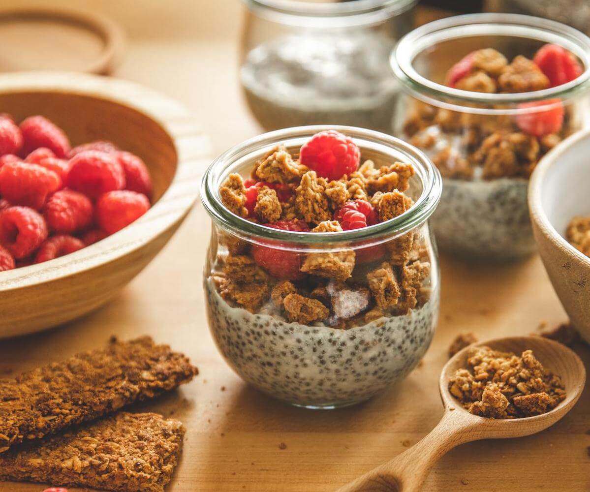 Overnight Chia Cups with Granola Crumble | Kodiak®