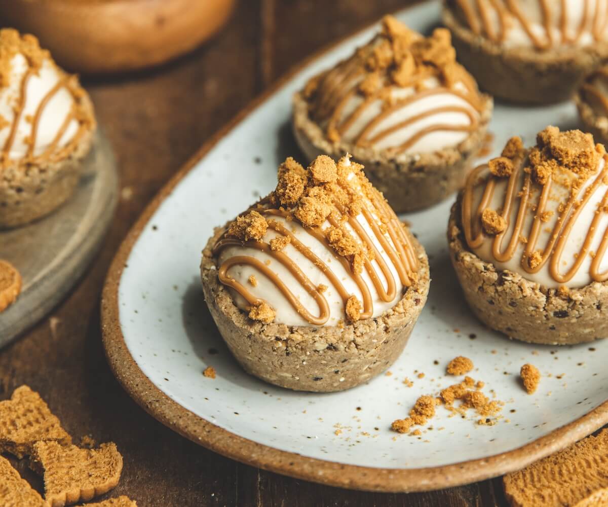 Cookie Butter Cheesecake Cups