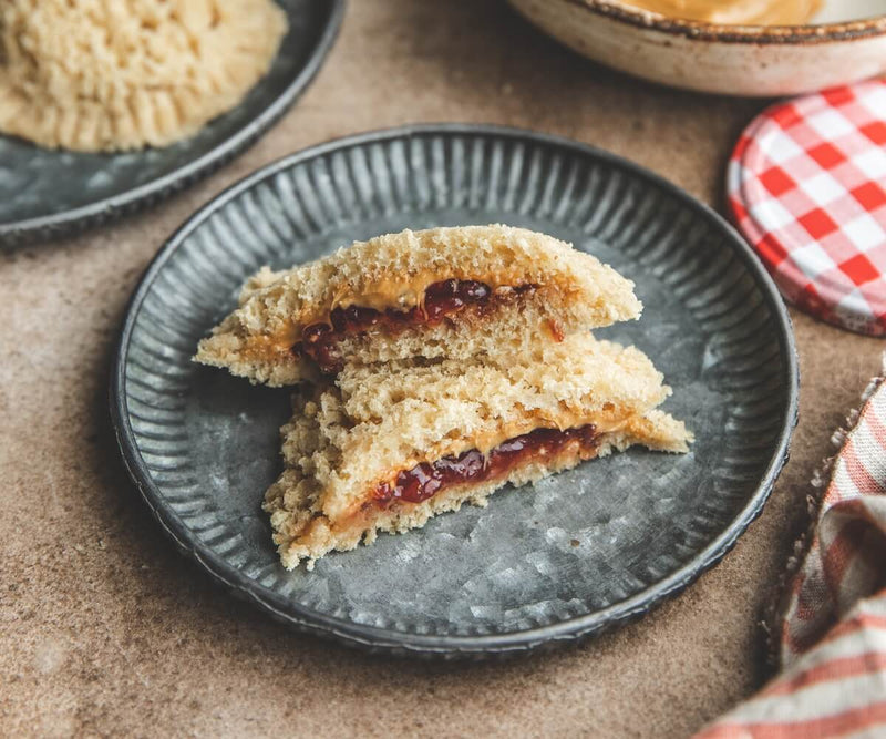 Crustless PB&J Sandwiches 