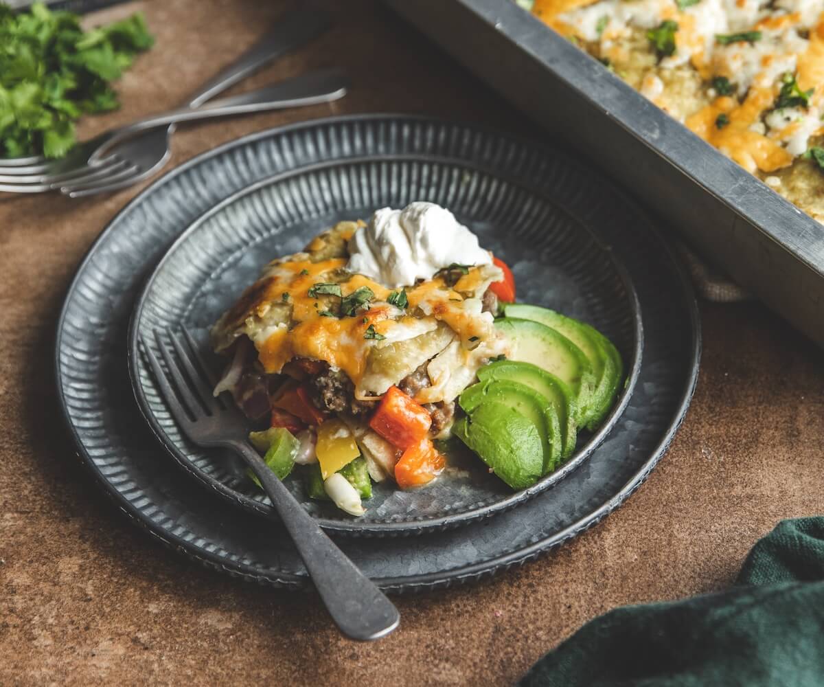 Breakfast Enchilada Casserole