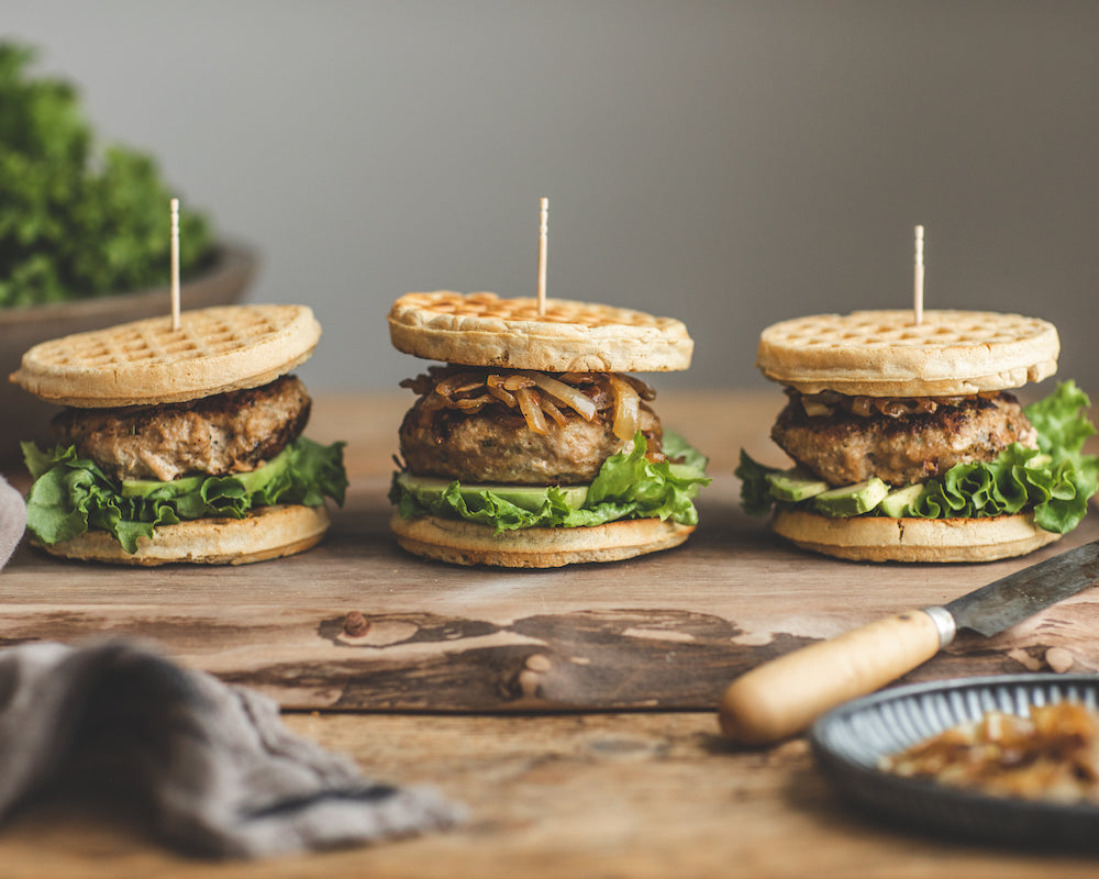 Gluten-Free Waffle Sliders
