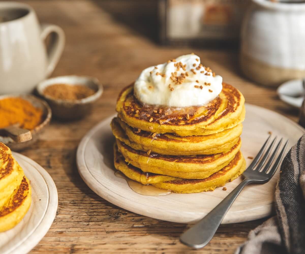 Golden Milk Pancakes