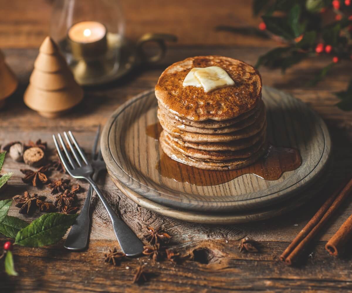 Holiday Spice Pancakes 