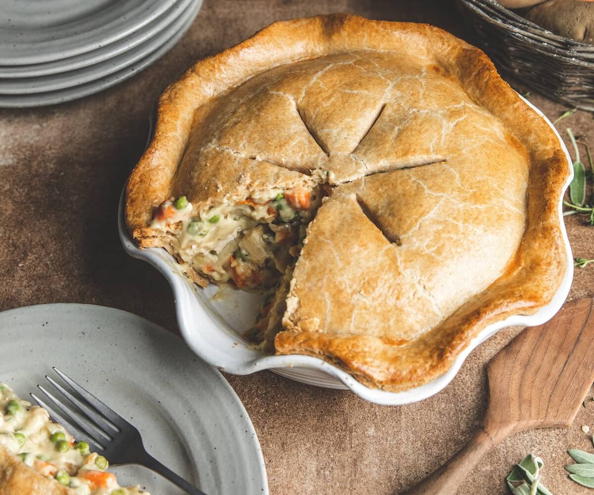 Leftover Turkey Pot Pie