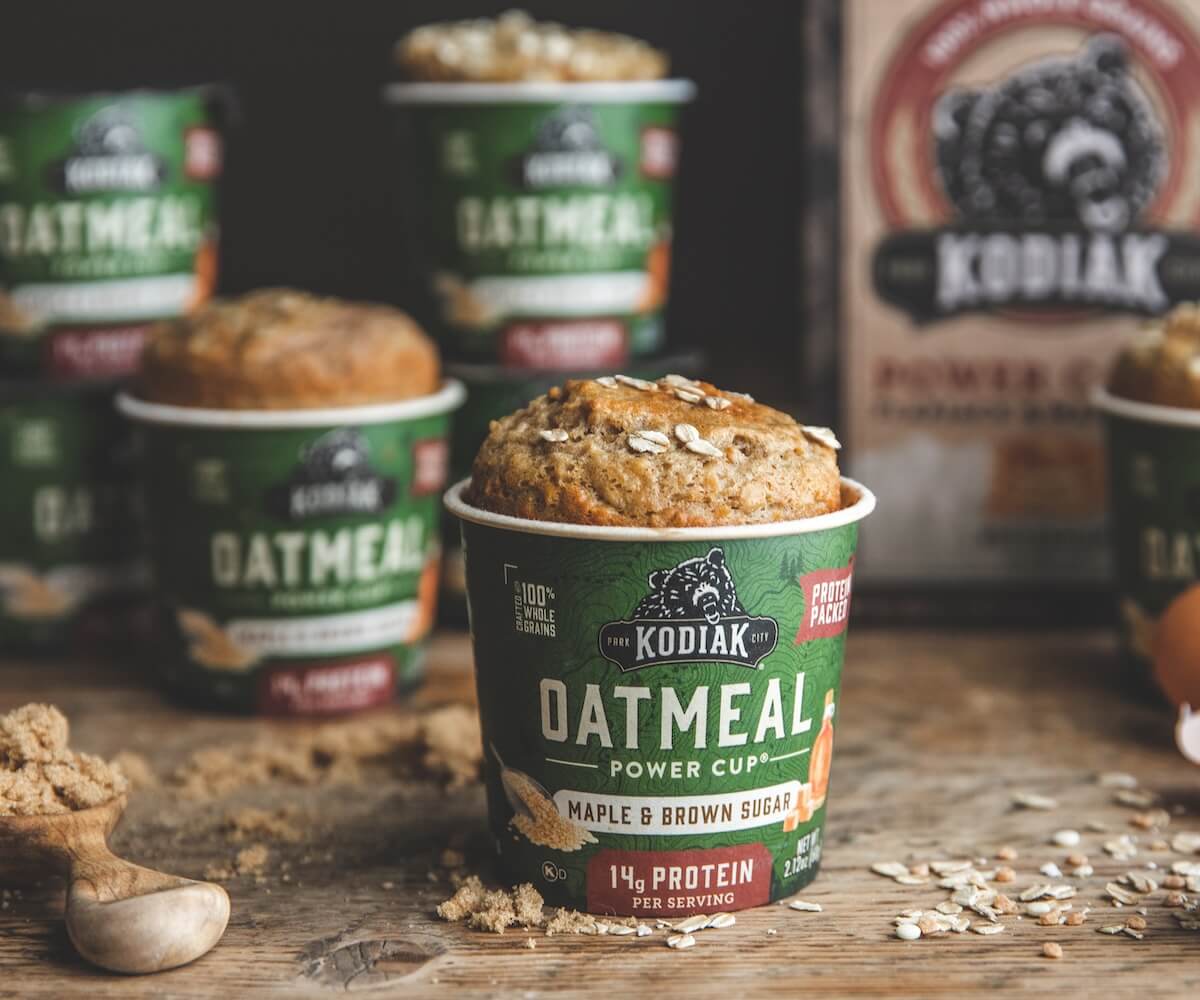 Single-Serve Maple Brown Sugar Oatmeal Muffin