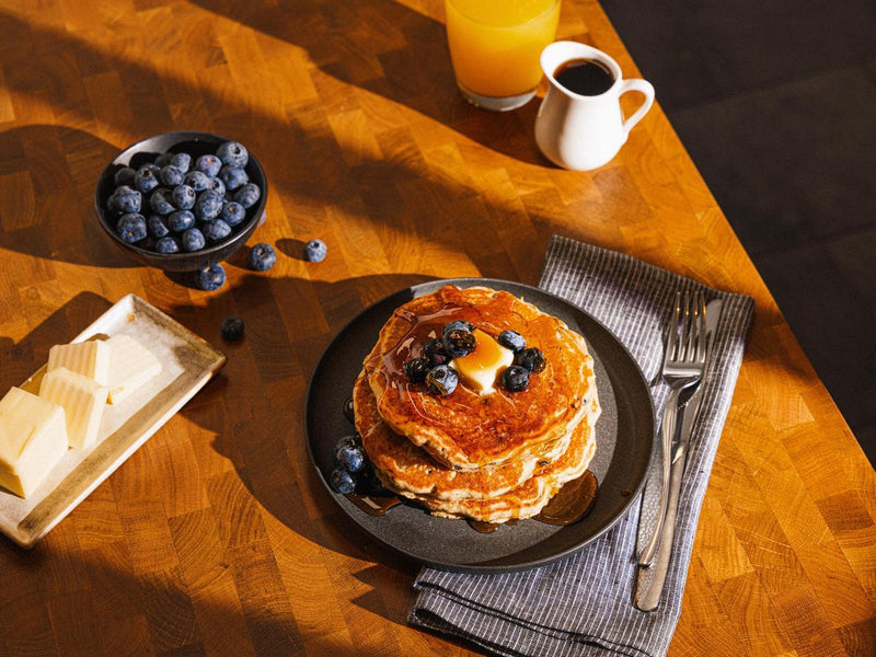 pancakes made with flapjacks mix